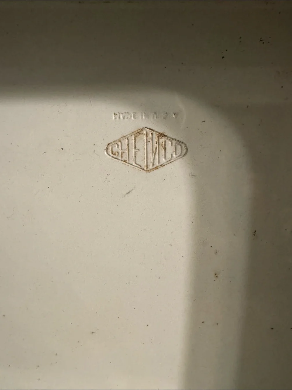 Cheinco 1950's Vintage Metal Tin Breadbox With Fruit Design Kitchen Ware